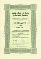 Aigle-Sépey-Diablerets Obliation von 1914