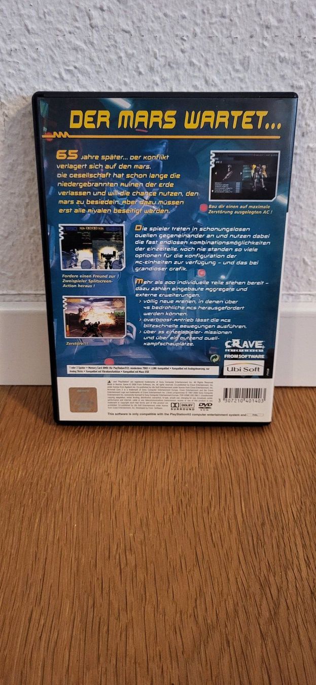 Sony Giochi: PS2 - Armored Core 2 – Usato da Münsingen venduto da DigitaleSpielecke 1