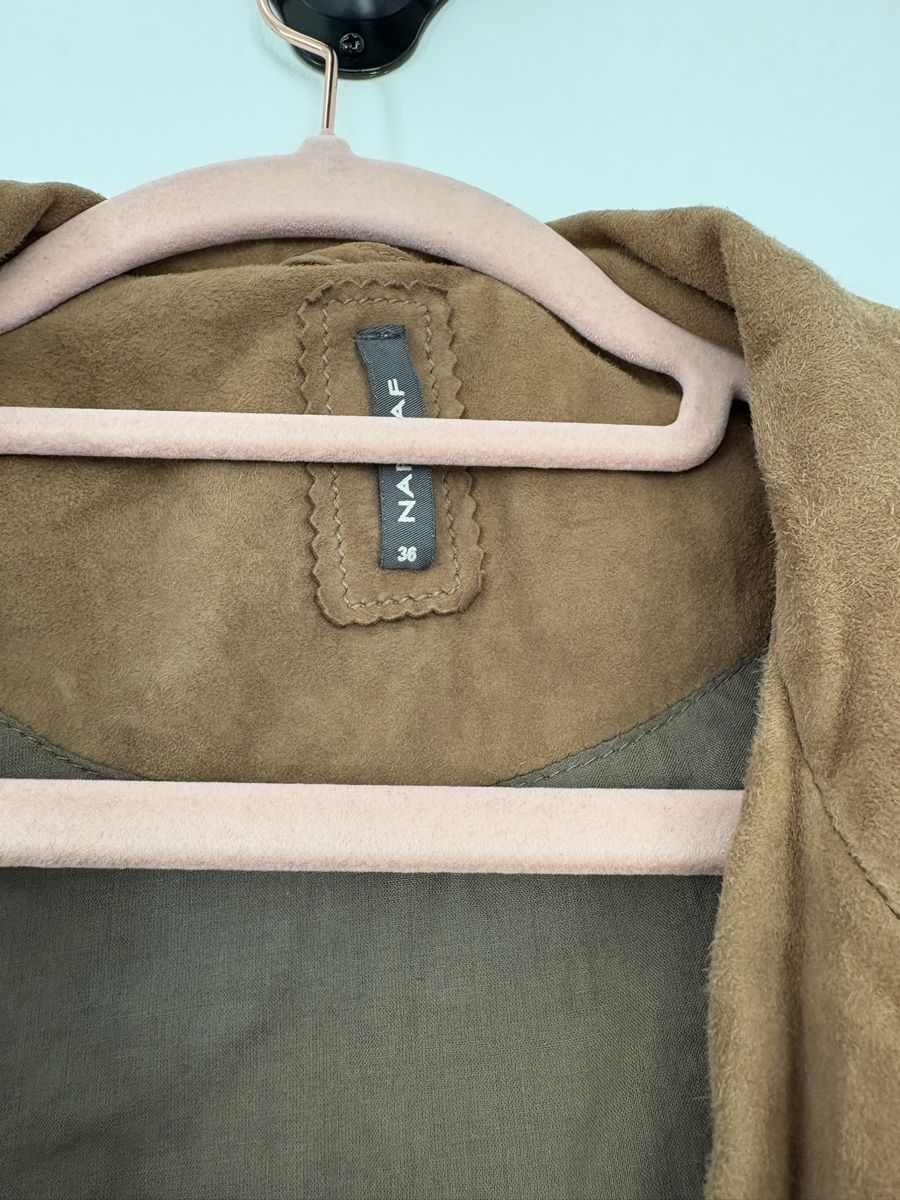 Nafnaf Giacche: Veste en daim NafNaf taille 36 – Usato da Lausanne venduto da france.guillermin 1