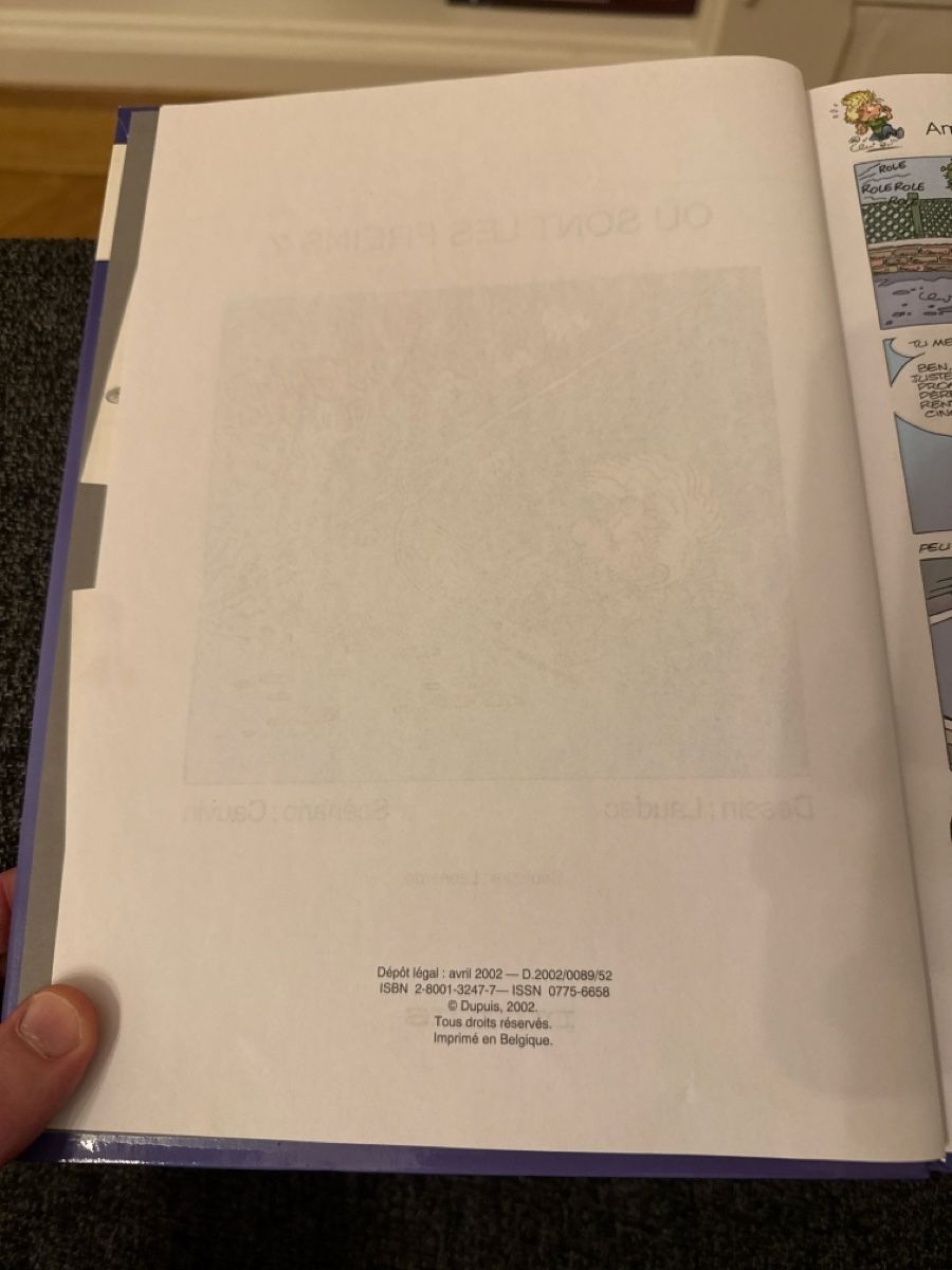 Fumetti: BD CÉDRIC - TOME 16 - ÉDITION ORIGINALE 2002 – Nuovo (secondo la descrizione) da Genève venduto da Emorejac 2