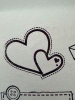 Gummistempel Herzen – Liebe / Hochzeit / Karten