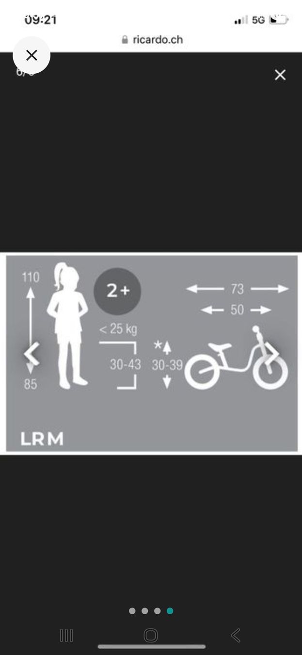 Puky Biciclette: puky lr m lrm das kleinste Laufvelo – Usato da Oberengstringen venduto da inn_rw7z 3