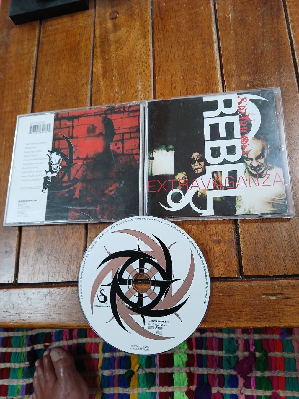 CD: satyricon- Rebel... – Usato da St-Cergue venduto da VeganWarrior
