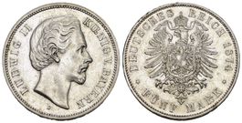 Deutschland Bayern 1874 D