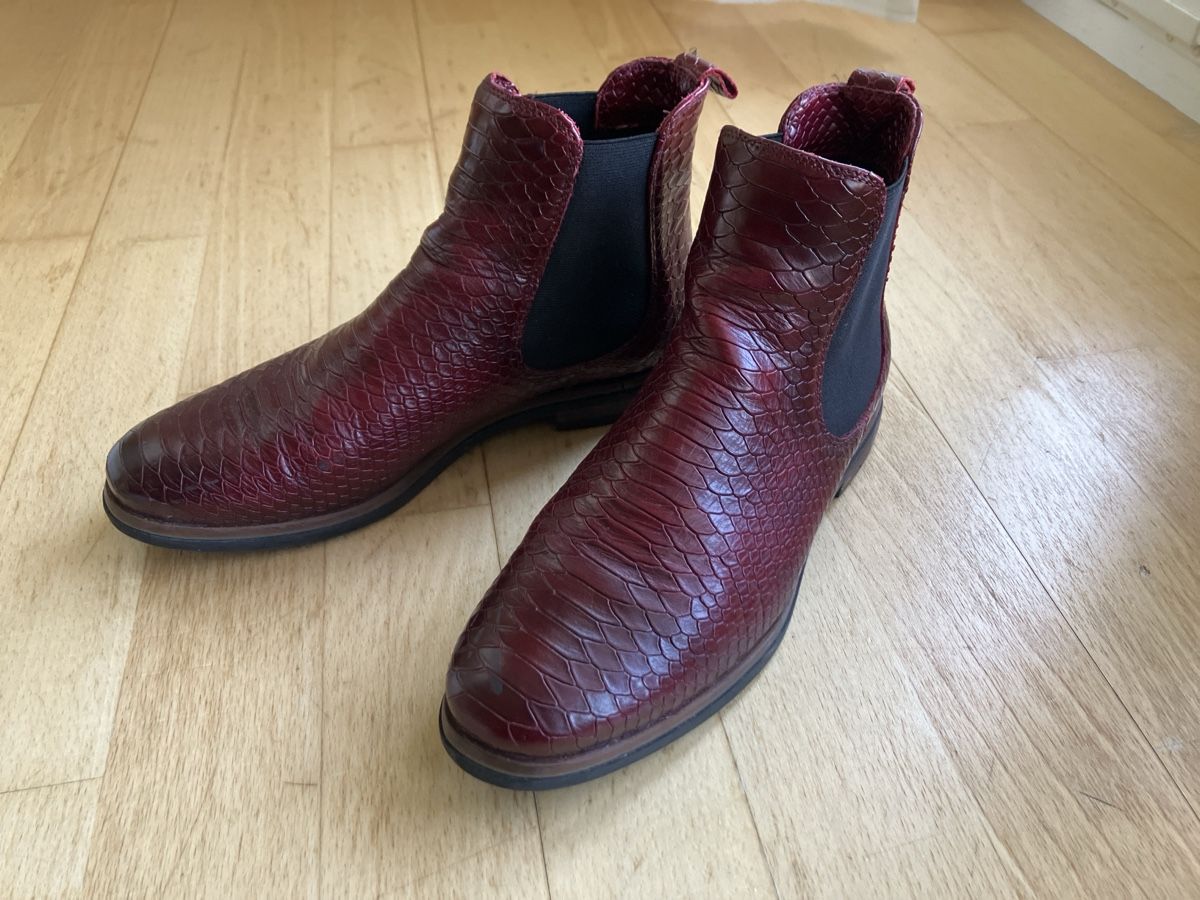 Scarpe da donna: Stiefeletten bordeauxrot Gr. 38 – Usato da Zürich venduto da rcbruwi