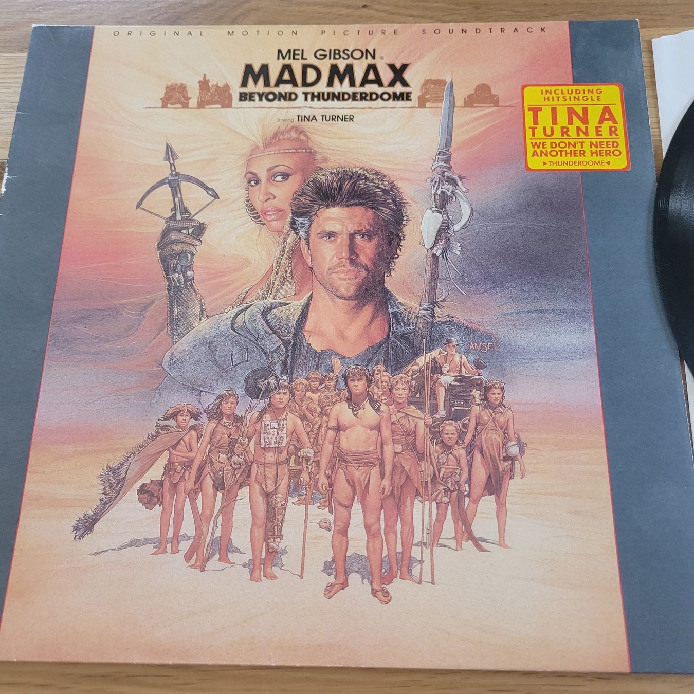 Dischi in vinile: LP Vinyle Mel Gibson Mad Max Beyond Thunderdome Tina Turner – Usato da Reconvilier venduto da itzlittlerabbit 1