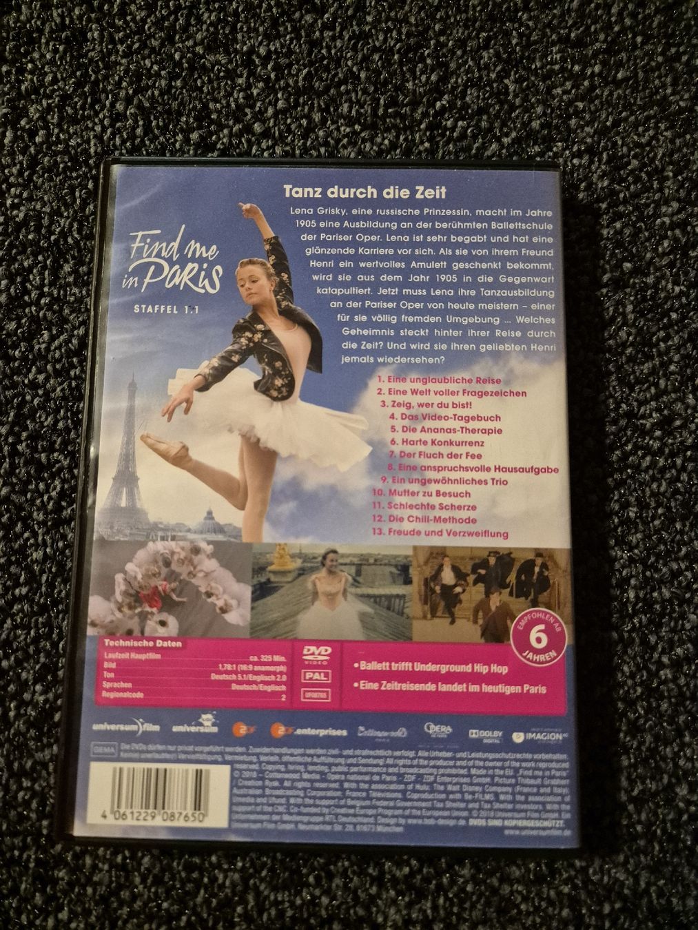 Tutti i DVDs: Find Me in Paris – Usato da Ruswil venduto da jan_bxl5 1