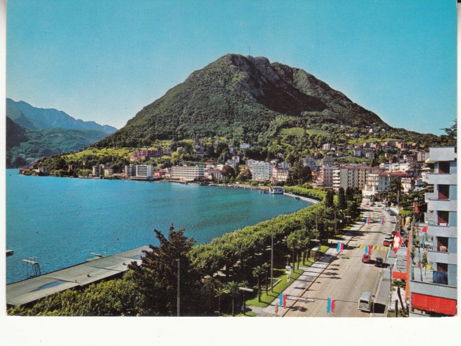 Cartoline postali: Lugano ca. 1970 – Usato da Bürglen TG venduto da StampGraf