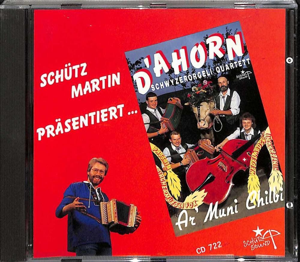 CD: M.Schütz Schwyzerörgeli Quartett D'Ahorn AR' MUNI CHILBI CD – Usato da Kandergrund venduto da Sososo