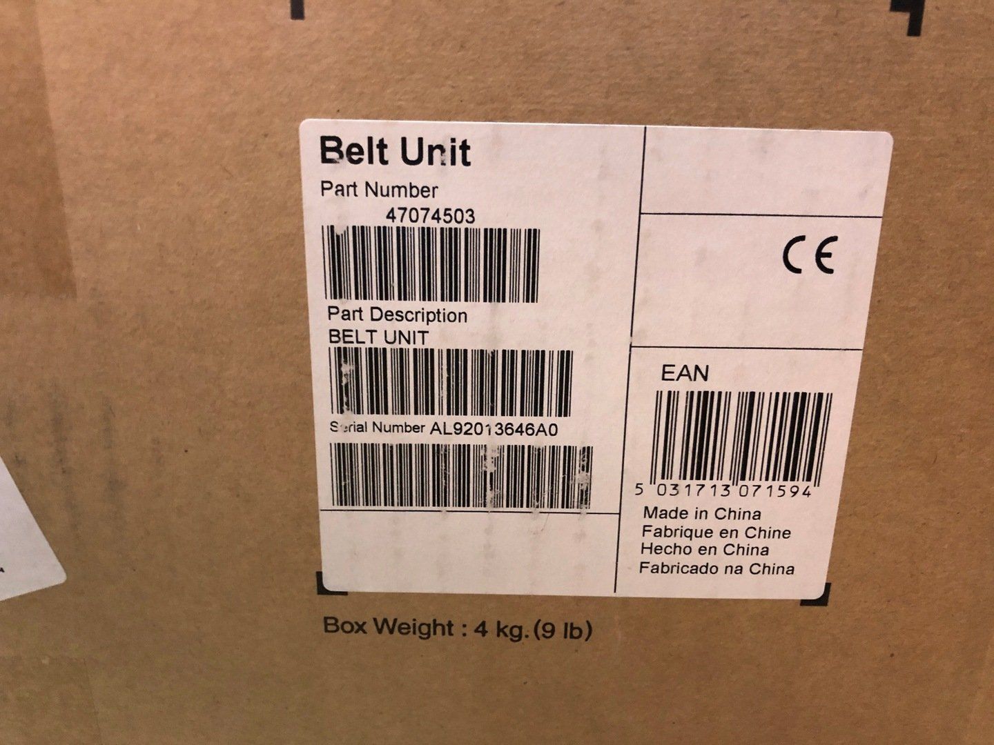 Oki Druckerpatronen & Toner: Oki C824, Oki C834, Oki C844, ES8434 Transfer Kit, 47074503 – Neu und originalverpackt aus Glattbrugg von copytron 1