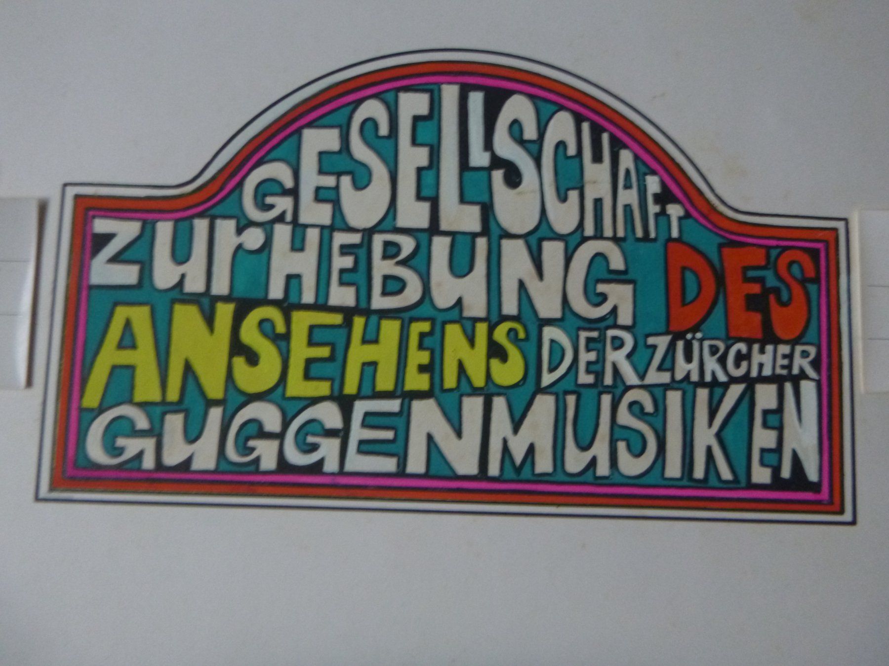 Foto & Immagini: Originaldruck Gesellschaft Guggenmusiken – Usato da Diessenhofen venduto da farbschatten