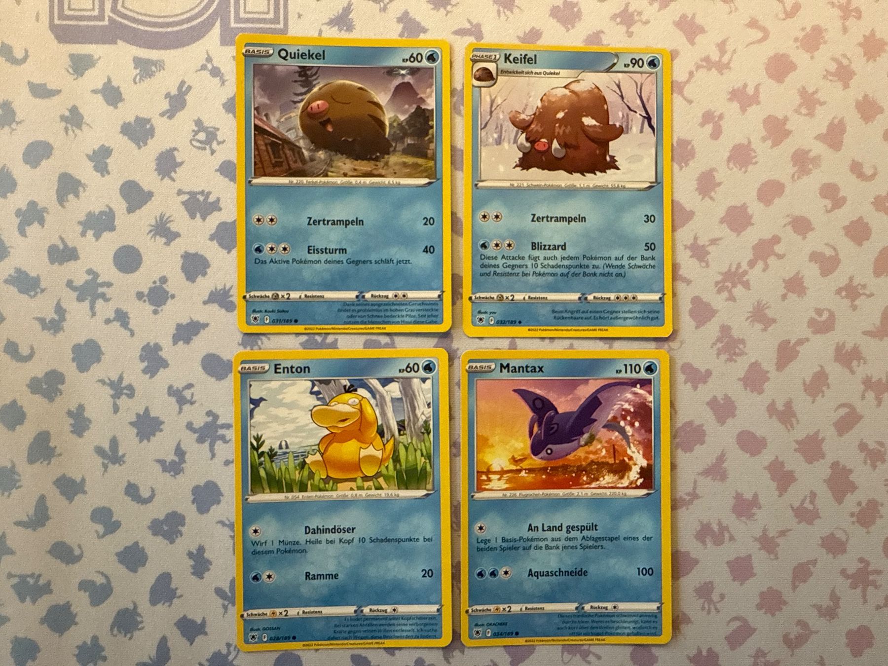 Pokémon Carte collezionabili: Div Pokemon Karten- Astralglanz DE – Nuovo (secondo la descrizione) da Gossau ZH venduto da Phelsuma01