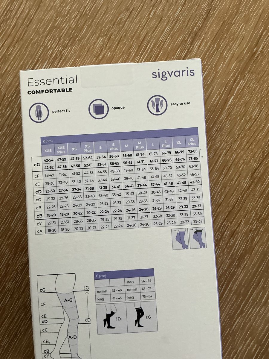 Sigvaris Calze: Damen Knielaiens  – Usato da Lindau venduto da Bergli4 3