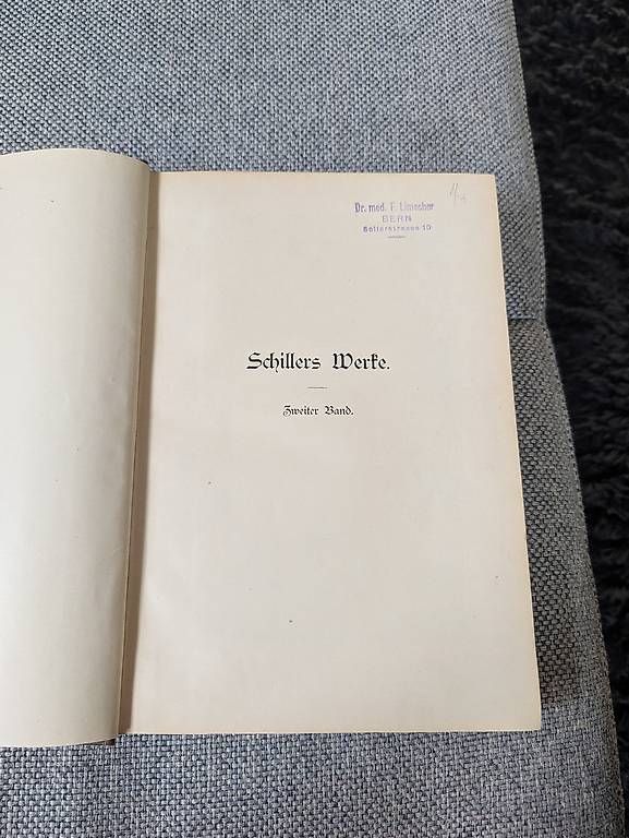 Libri: Schillers Werke – Usato da Konolfingen venduto da stu_57vl 4