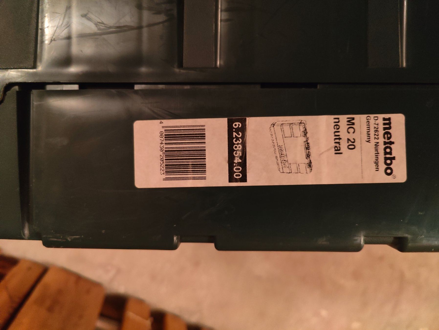 Metabo Reisekoffer: Metabo MC 20 Neutral Kunstoffkoffer – Gebraucht aus Kleindöttingen von e-max 1