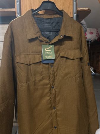Chemise Regatta marron taille XL état neuf avec étiquette