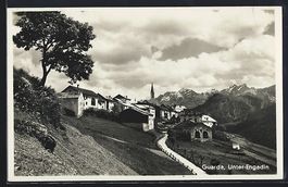 Guarda /Unter-Engadin, Teilansicht mit S