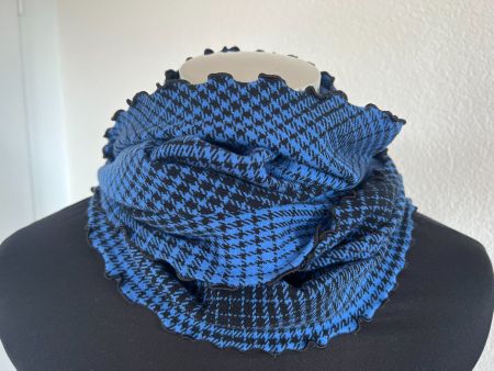 Colora Dreiecktuch, Blau/Schwarz, NEU