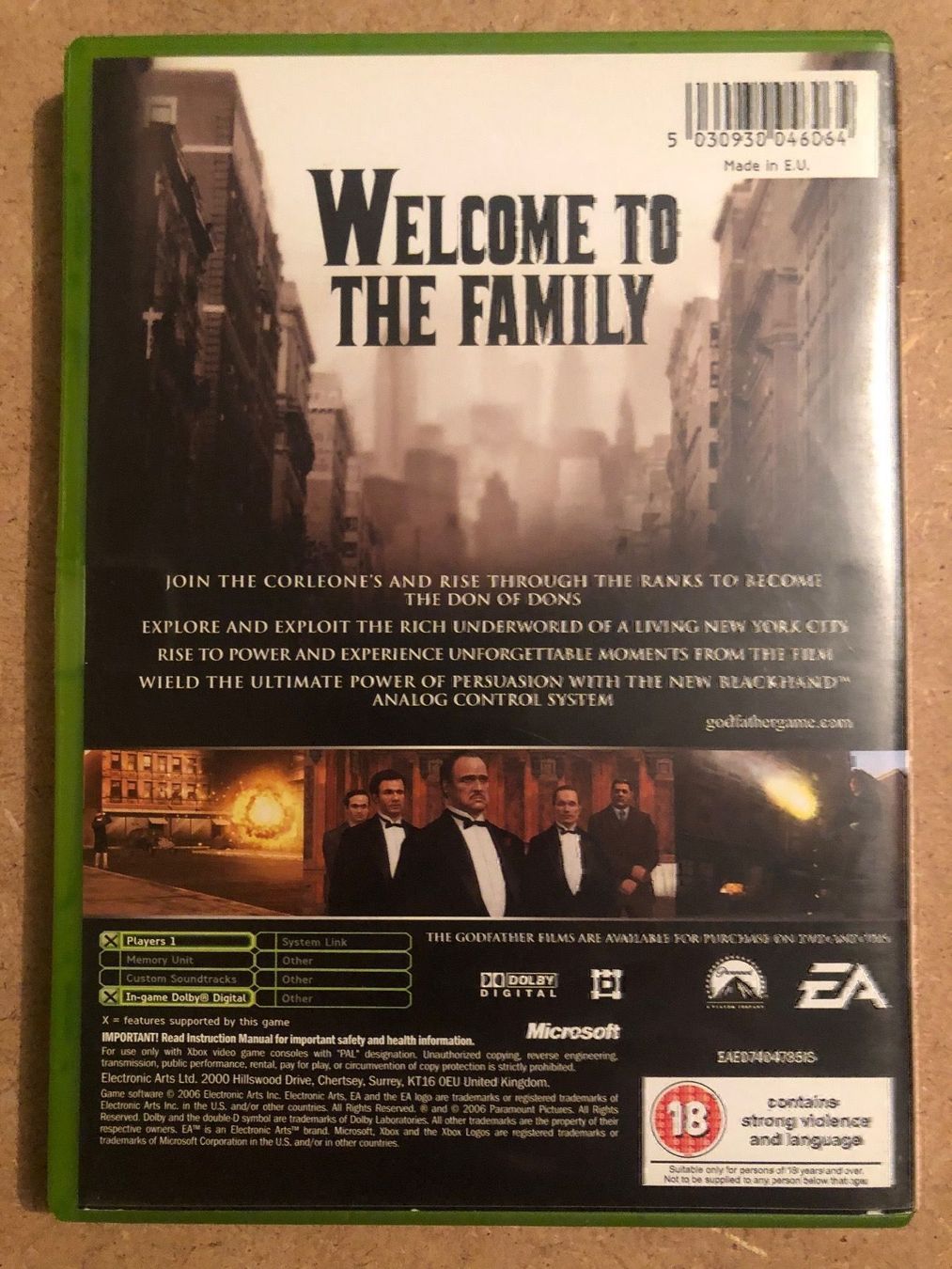 Giochi: The Godfather für Xbox – Usato da Kestenholz venduto da Mad18 1