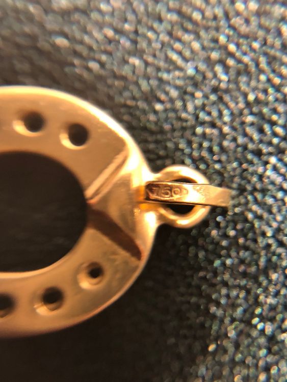 Ciondoli: Anhänger Hufeisen aus 18 Karat Gelbgold Au 750 – Usato da Bern venduto da bombich 7