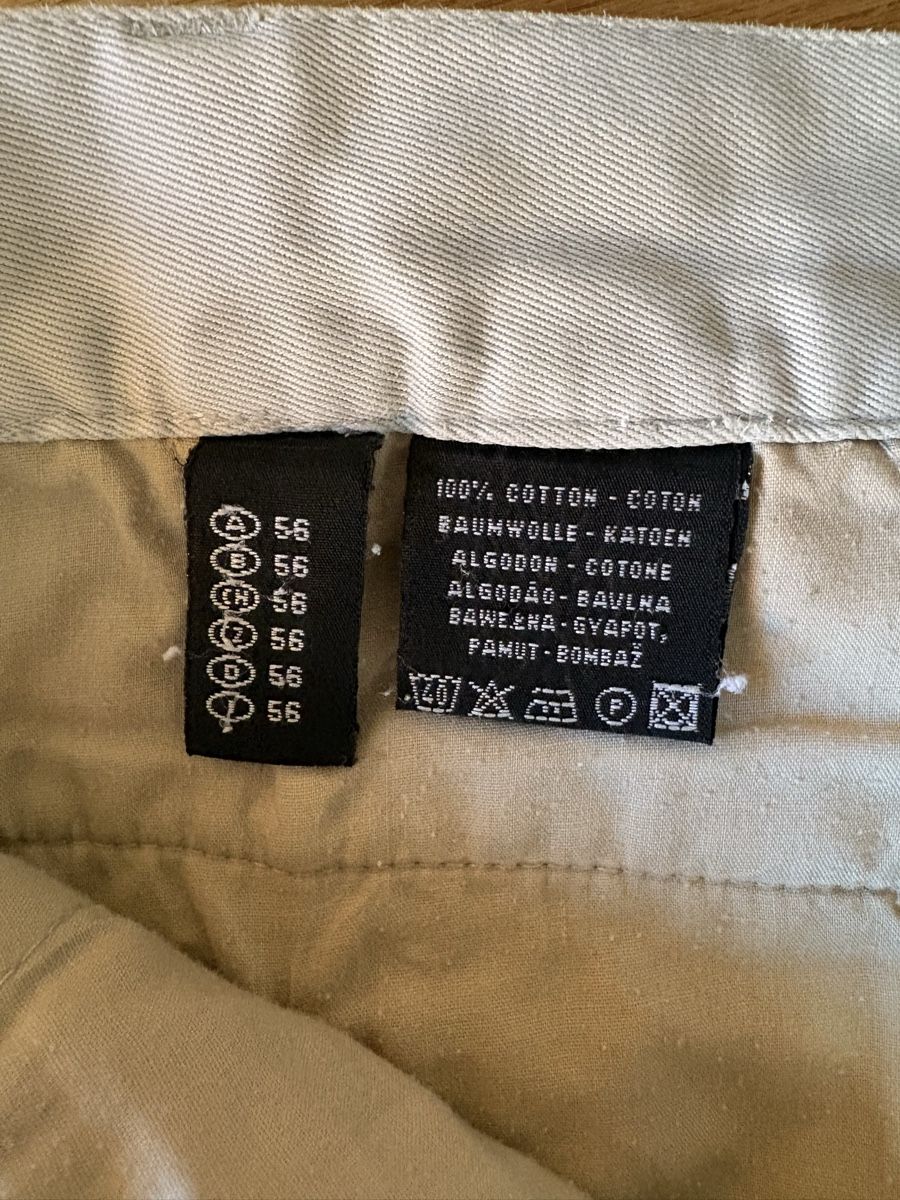 Pantaloni: Pantalon chino blanc cassé – Usato da Fribourg venduto da bappenzell 1