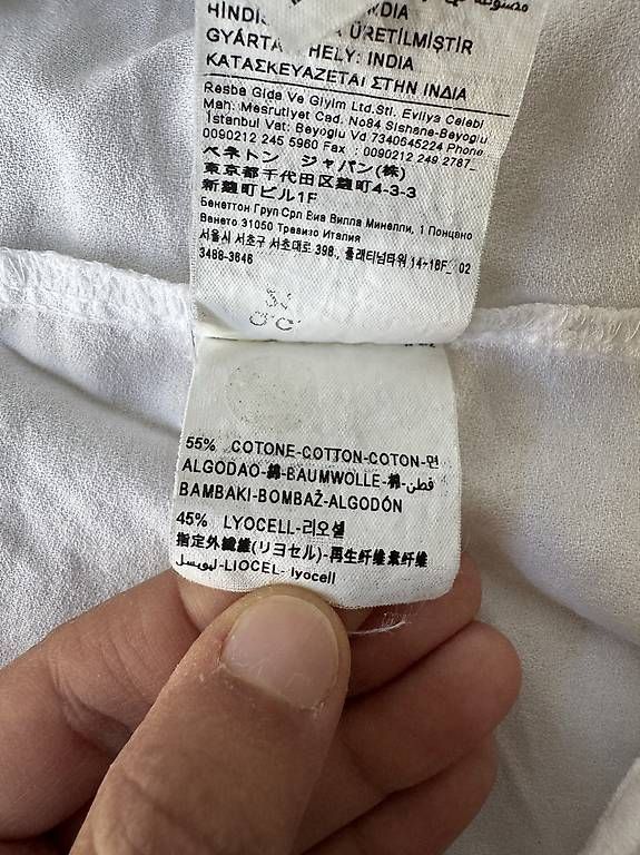 Sisley Camicette: Sisley Wickelbluse Bluse Grösse S – Usato da Wettswil venduto da vic_5v82 2