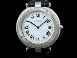 Cartier Santos Vendome 33mm Stahl Q *U1418