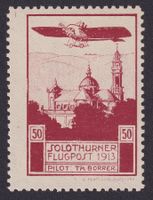 Flug-Vorläufer XI Solothurn postfrisch **