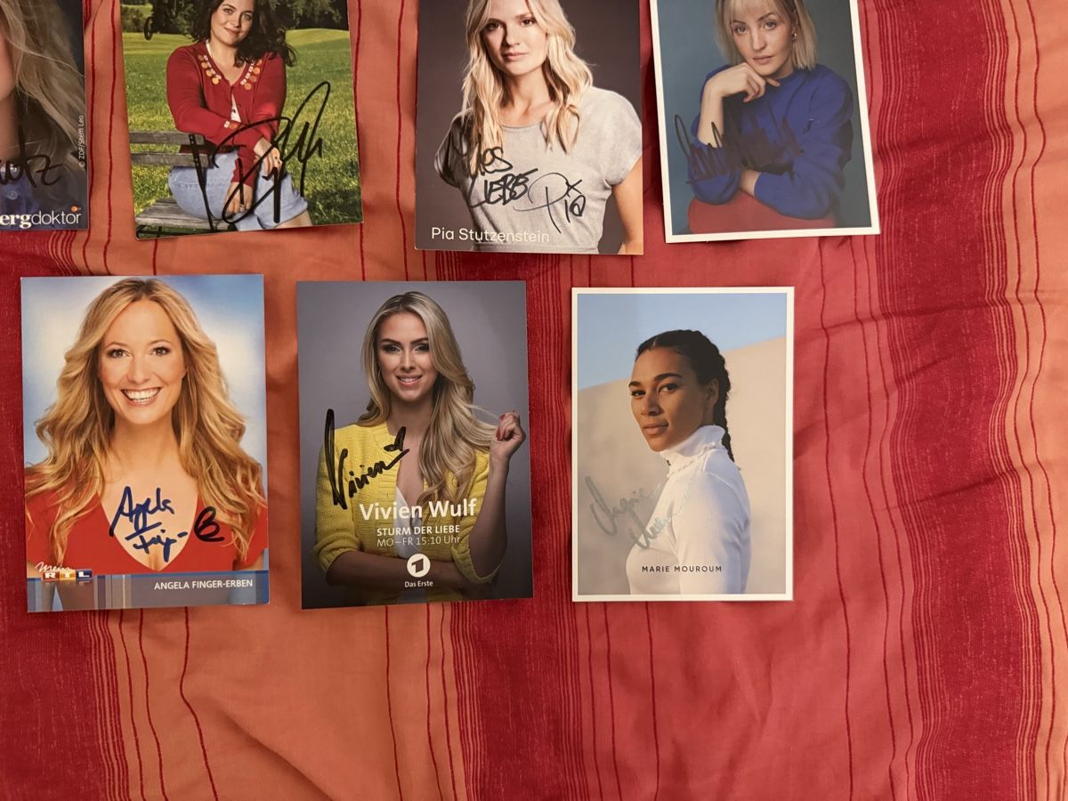 Autografi: Diverse signierte Autogrammkarten Film – Usato da Rüschlikon venduto da Andi_2000 3