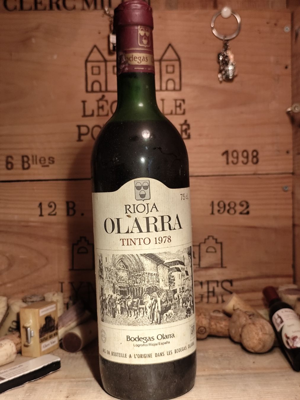 Rioja Vino: 6 x 1978 Rioja Olarra Tinto , Bodegas Olarra – Nuovo (secondo la descrizione) da Büsserach venduto da Vintage-vins 6