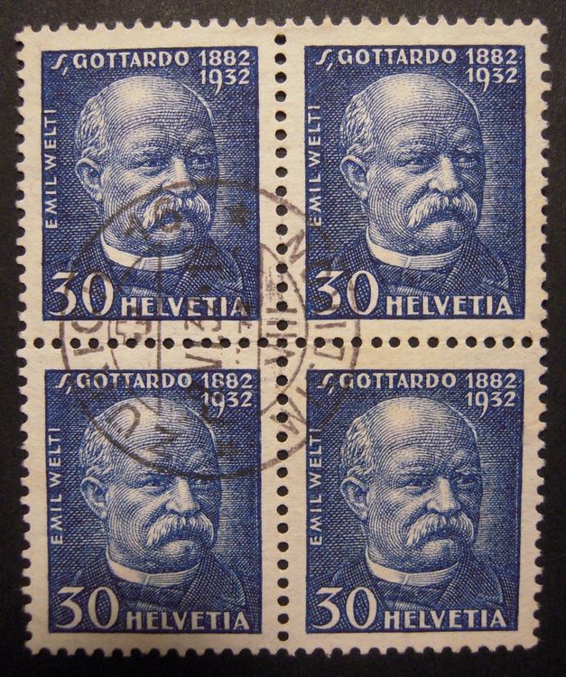 Z193 Emil Welti Zürich 9.6.32 s.s. Zentrumsstempel Kaufen auf Ricardo