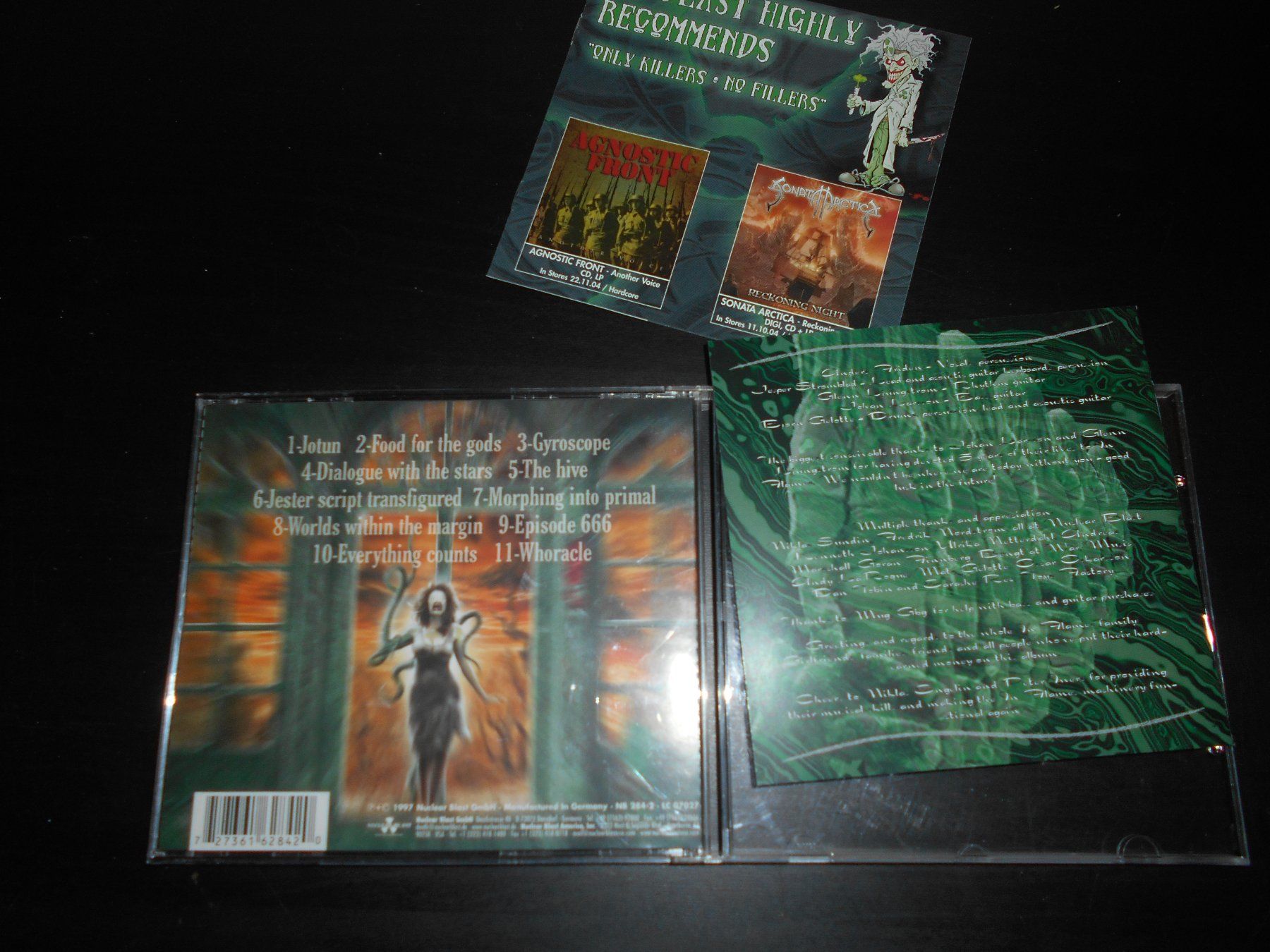 CDs: In Flames – Whoracle  / 1997 – Gebraucht aus Aarberg von witchhunter01 1