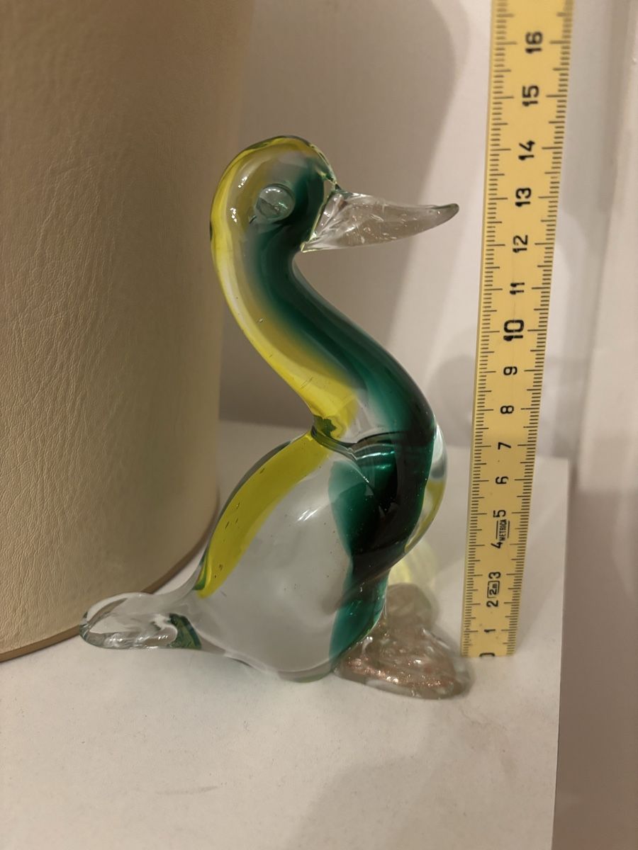Murano Statuette: Canard en verre soufflé Murano déco – Nuovo (secondo la descrizione) da Genève venduto da ati_tj8f 2