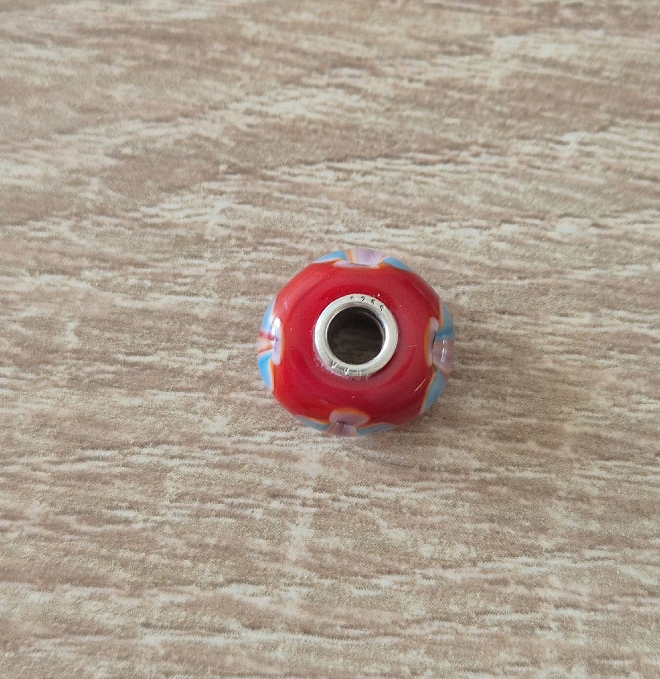 Ciondoli: Trollbeads the original,  vier Glas Beads – Usato da Ellighausen venduto da Luna_dk 8