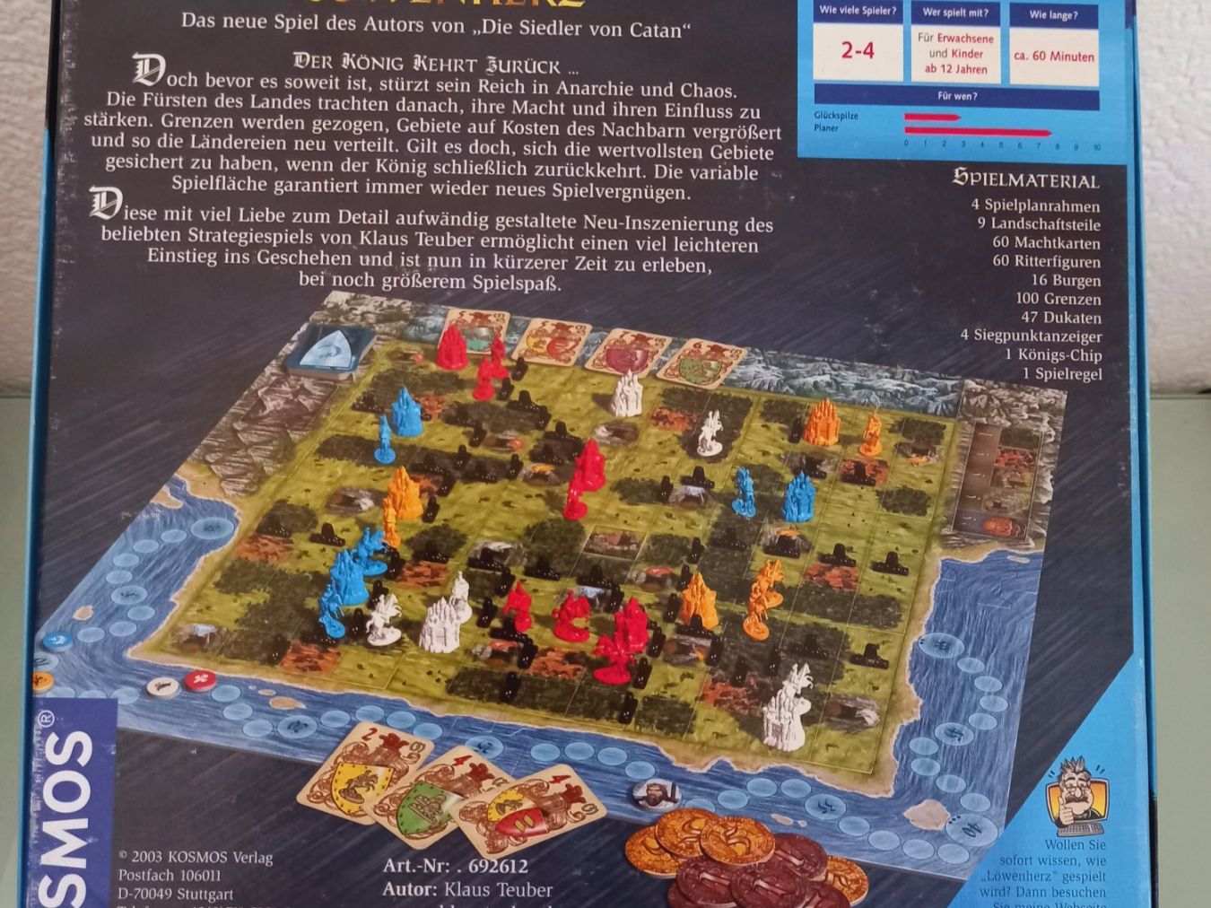 Kosmos Spiele: Löwenherz Brettspiel – Gebraucht aus Lupfig von Koa_gg5y 1