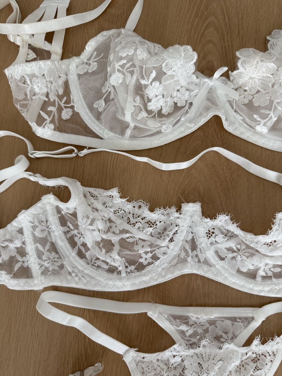 Altra biancheria intima: Hochzeitsunterwäsche Set Neu – Nuovo e nell'imballaggio originale da Gebenstorf venduto da sdent 1