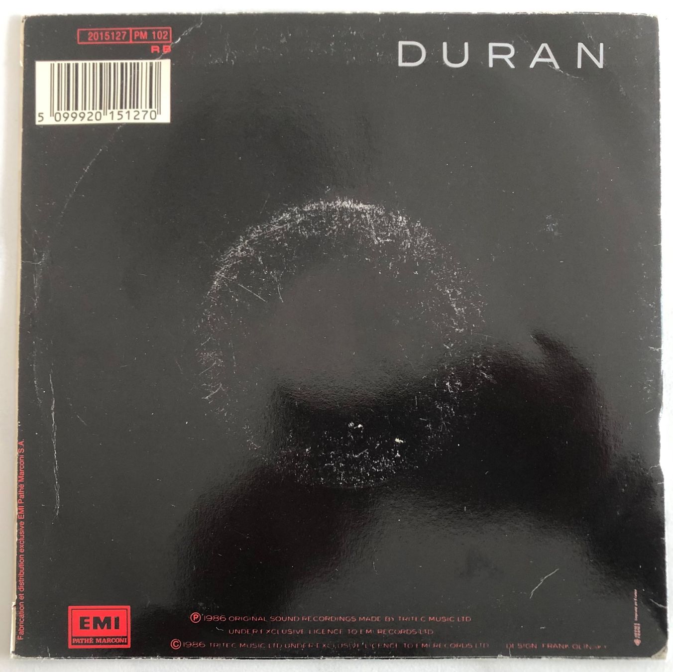 Dischi in vinile: DURAN DURAN - NOTORIOUS – Usato da Poliez-Pittet venduto da Newtown-Records 1