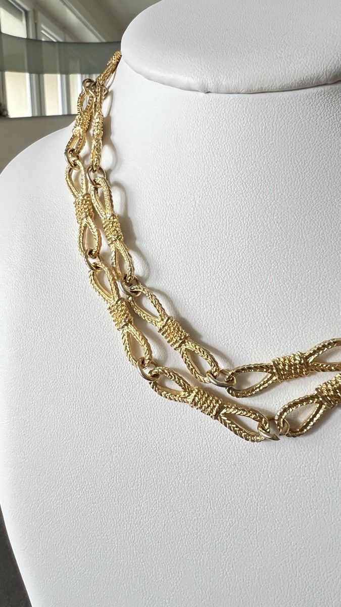 Catenine: Collier vintage stylée – Usato da Nyon venduto da stylevintage79 1
