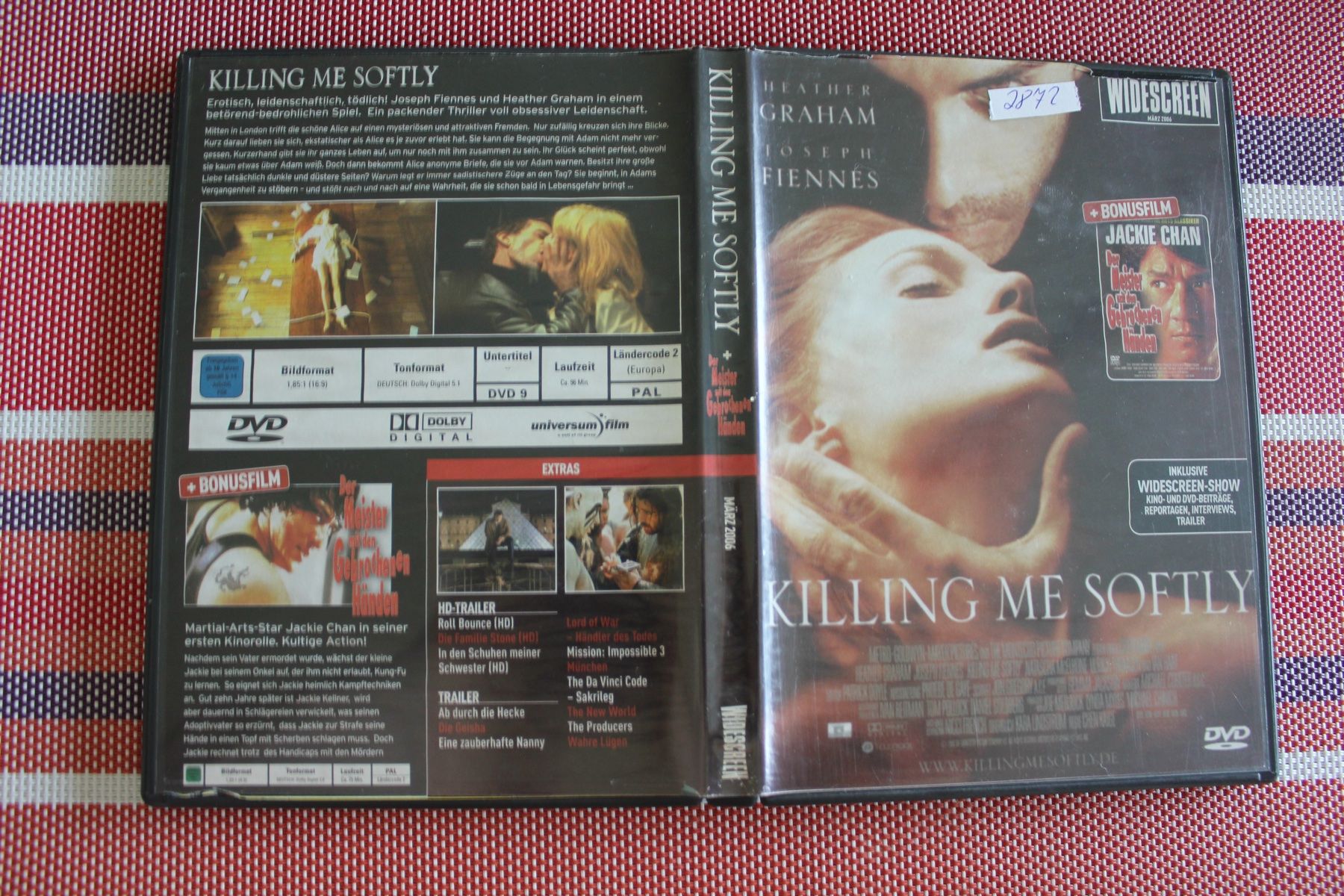 Alle DVDs: Killing Me Softly von Chen Kaige | DVD – Gebraucht aus Geroldswil von Schlumpfine1973