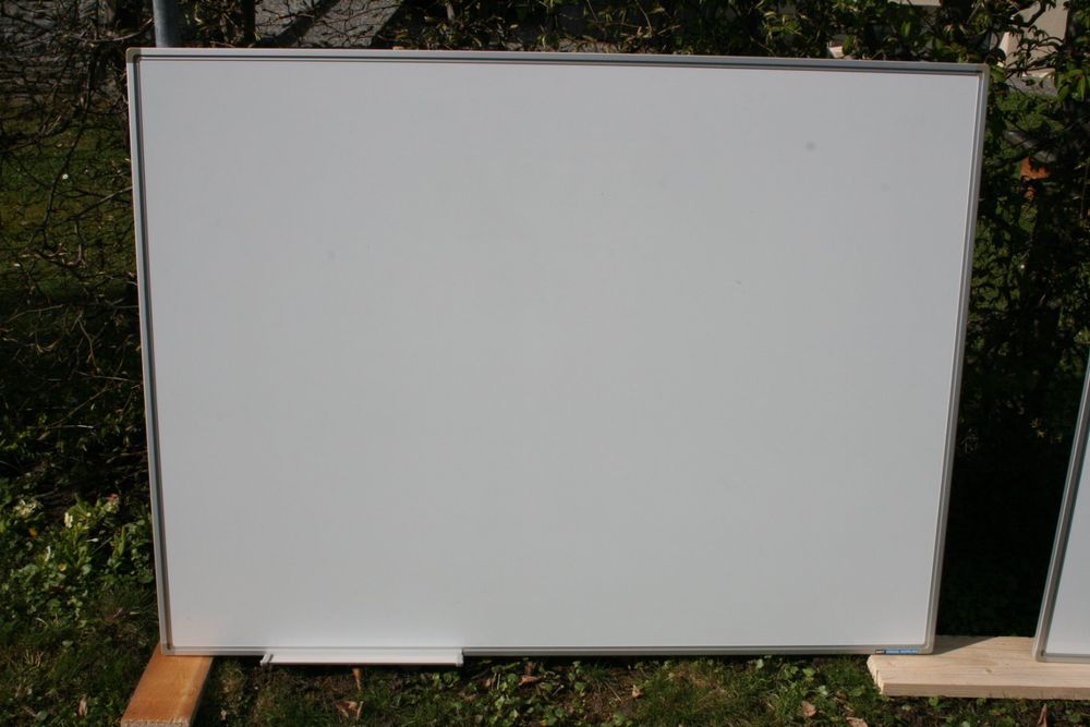 2-er Set Whiteboard, Magnetwand, Wandtafel, Pinwand 90x120cm (Gebraucht ...