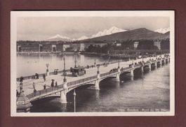 GENEVE - Pont du Mont Blanc - Tram - 1927