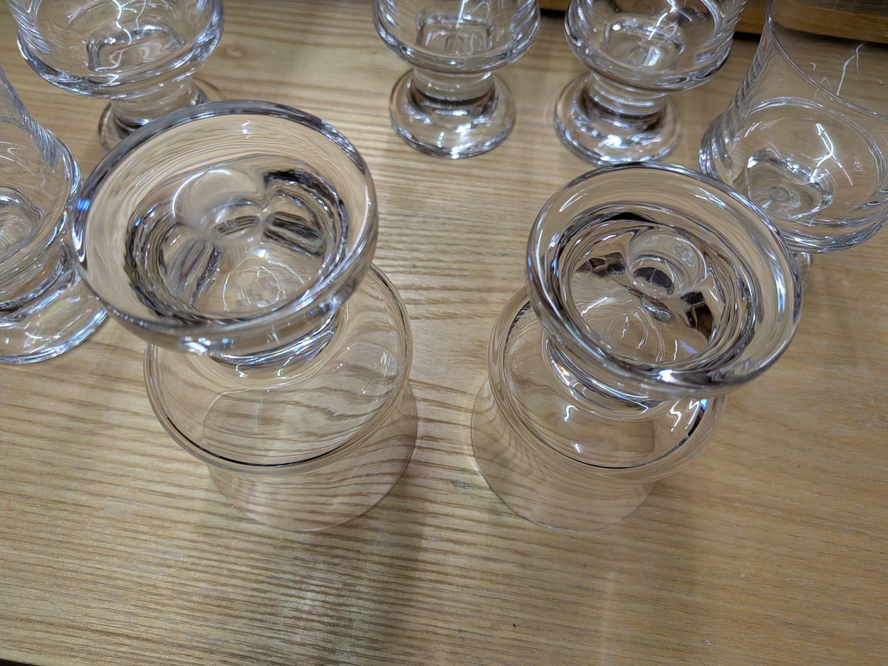 Iittala Bicchieri: 8 Gläser Iittala Tapio Wirkkala – Usato da Emmen venduto da magelan 5