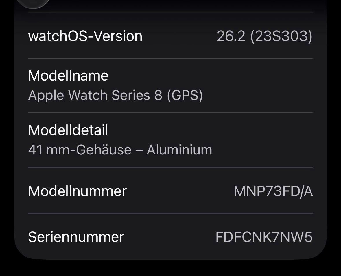 Apple Smartwatch: Apple Watch Series 8 – Gebraucht aus Matzingen von mikica71 4