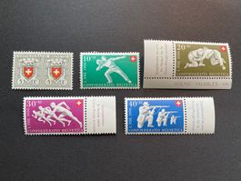 Pro Patria 1950 - komplette Serie ** (ZNr 46, 47, 48, 49,50)