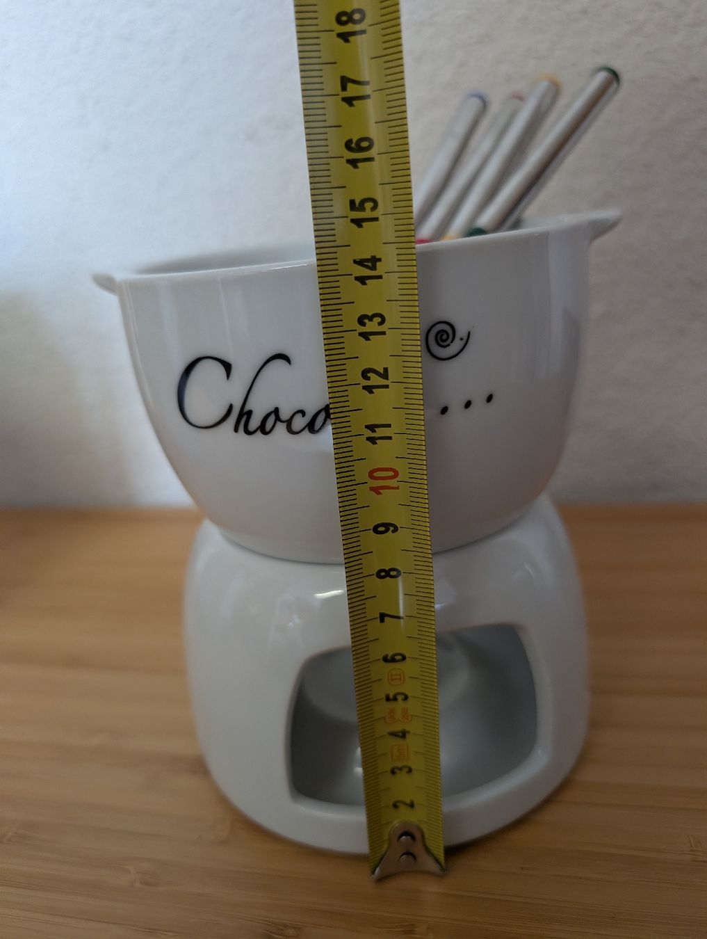Küchengeräte: Schoggi Fondue Set Keramik - gratis Versand – Gebraucht aus Adligenswil von cel_l7zj 2