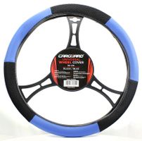 Auto-Lenkrad-Überzug blau-schwarz ⌀ 380mm