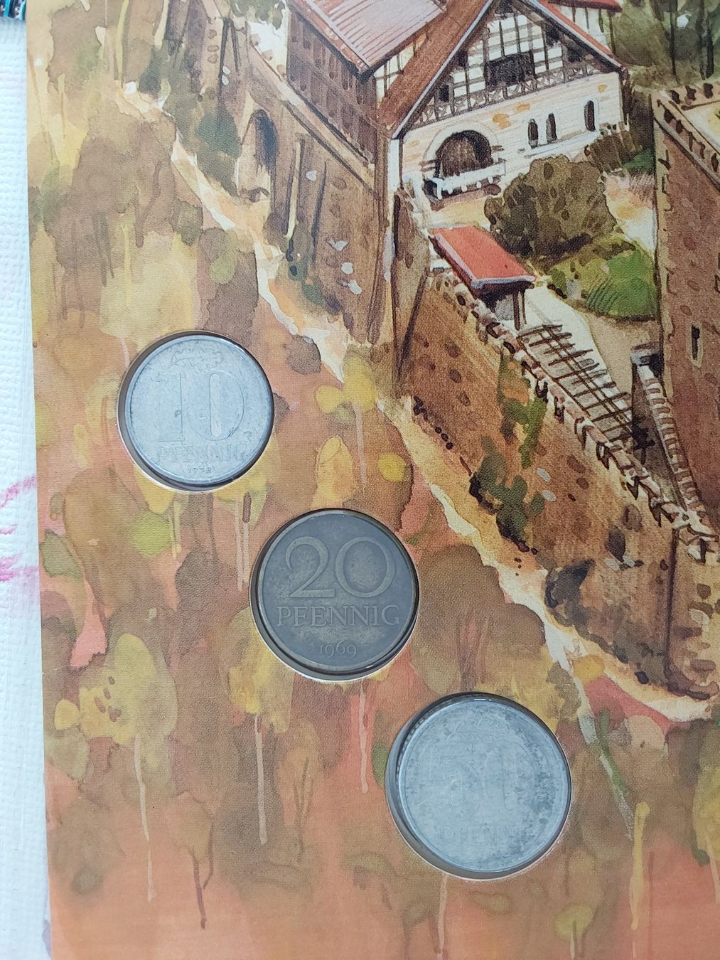 Tutti le monete: Münzblatt DDR  – Usato da St. Gallen venduto da aha_2prr 4