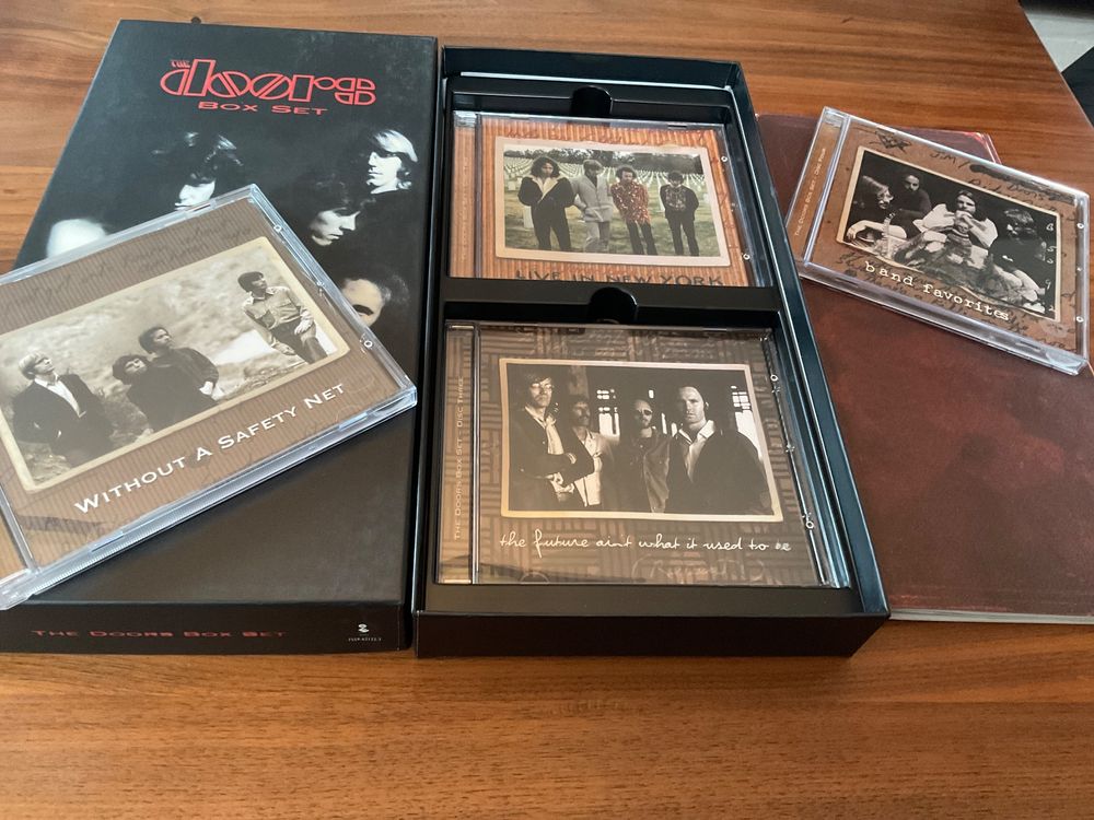 The Doors 4 CD long box set 1997 Electra label 60 pages book (Neu ...