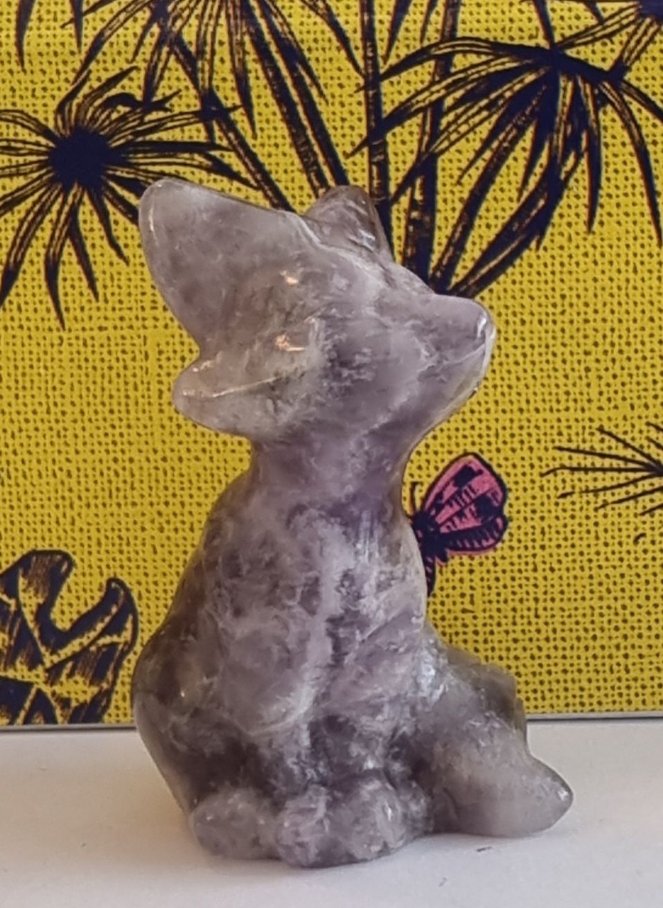 Statuette: Amethyst Fuchs Statue Figur – Nuovo e nell'imballaggio originale da Menziken venduto da Mirager 4