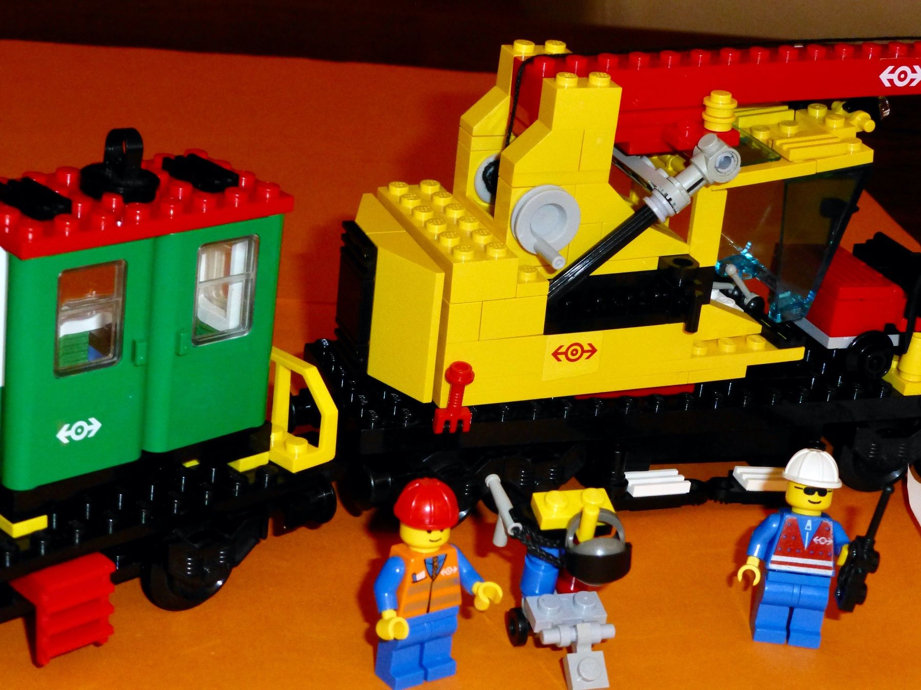 Lego Giocattoli: Lego Eisenbahn/ 4552 Kranwaggon – Usato da Langnau am Albis venduto da Maugli 7